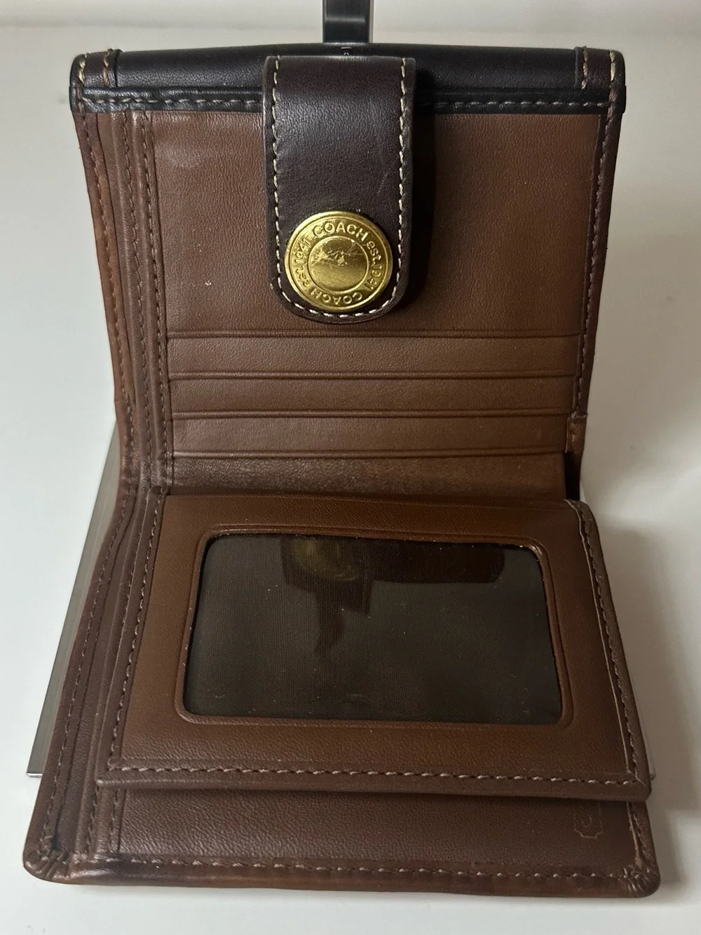 🤎 Coach Brown Leather Wallet